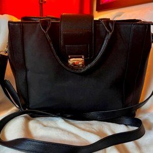 Black business work purse